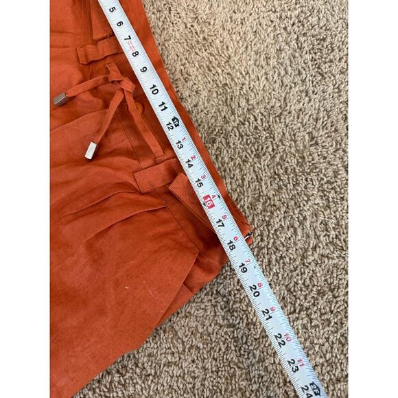 VINTAGE 90s | Platinum Hip Hop History Linen Baggy Shorts sz W36-40 XXL - Picture 8 of 11